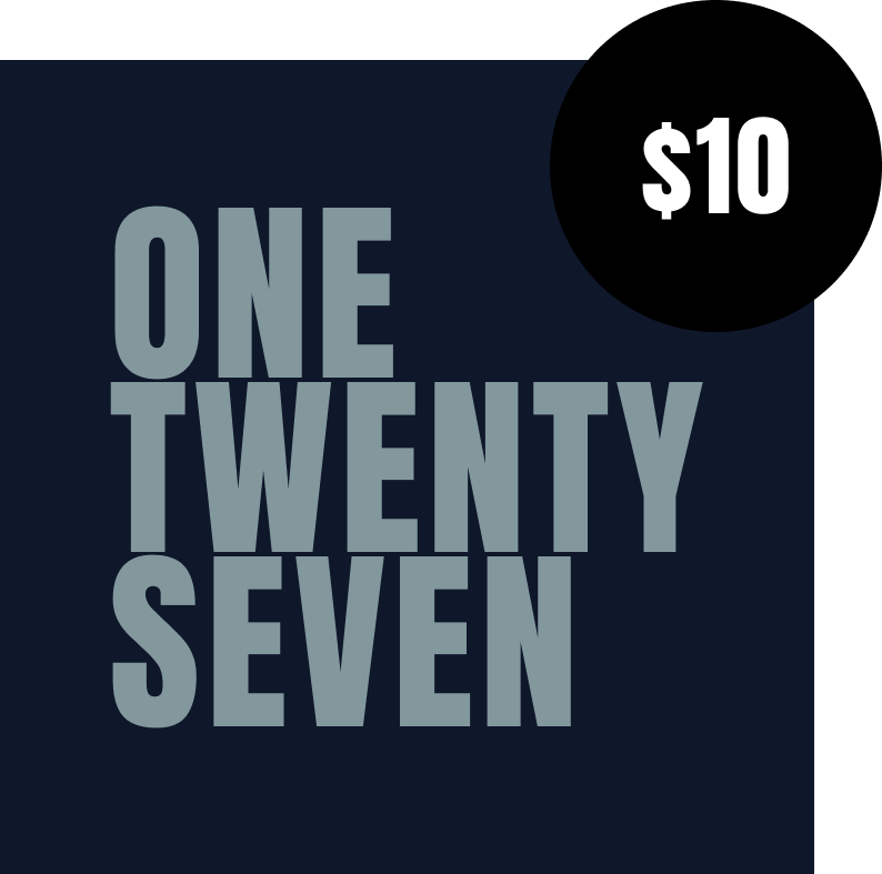 One Twenty Seven Gift Card